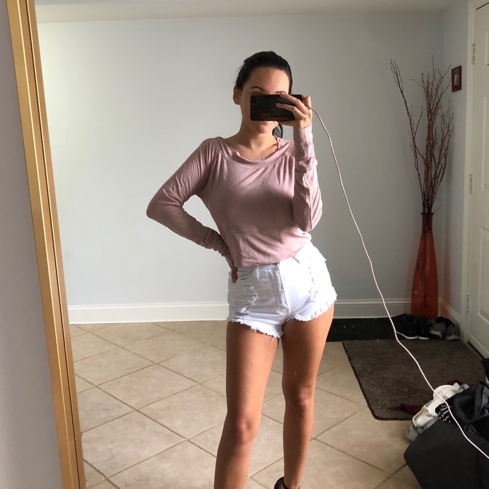 Blush pink top